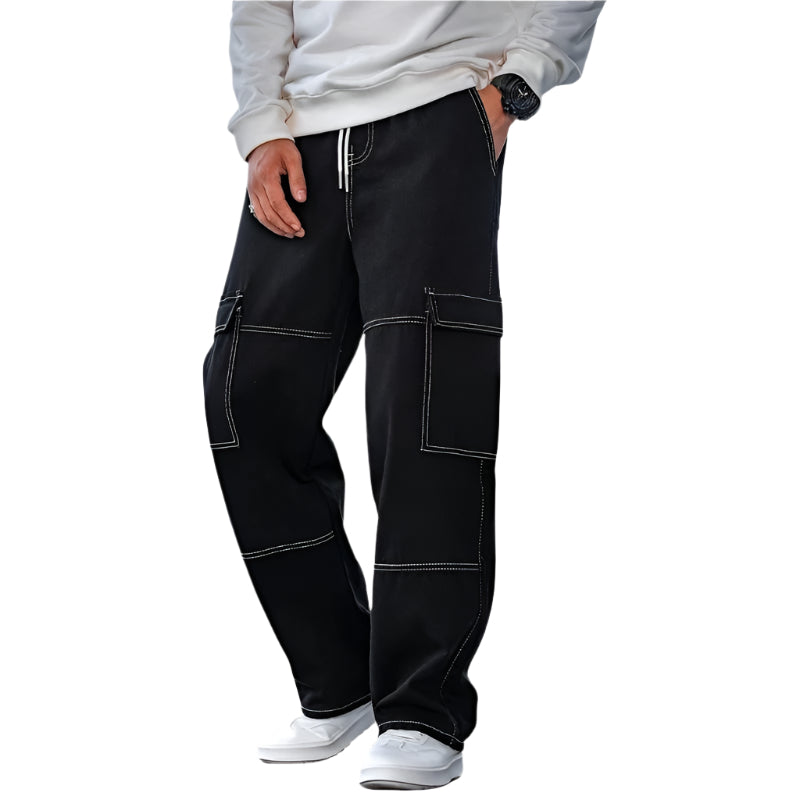 Men's Cargo Pants with Multiple Pockets