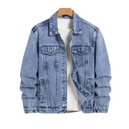 Men's Slim Fit Cotton Denim Jacket