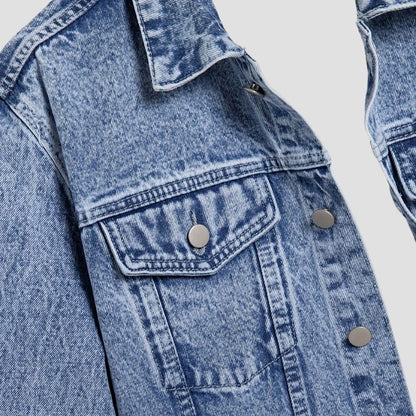 Men's Slim Fit Cotton Denim Jacket