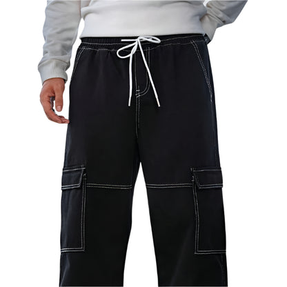 Men's Cargo Pants with Multiple Pockets