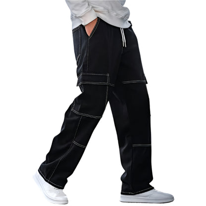 Men's Cargo Pants with Multiple Pockets